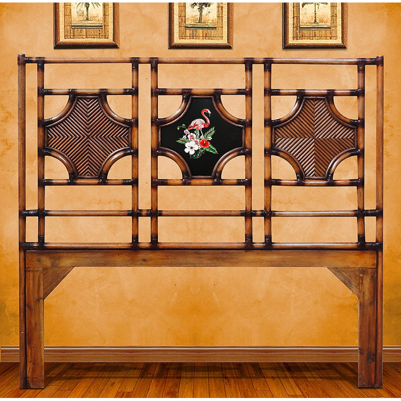 Polk Wicker Open-Frame Headboard