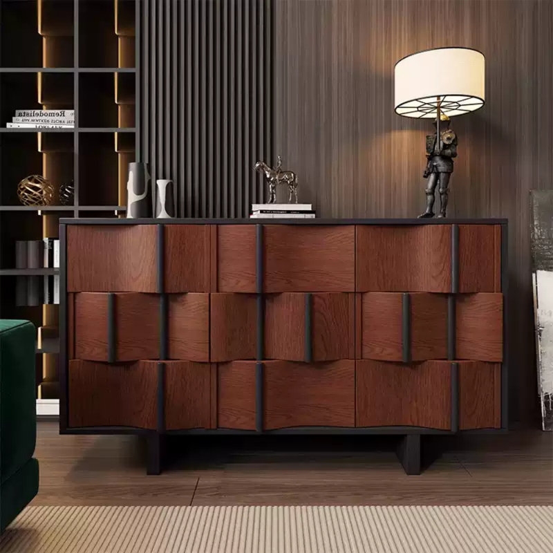 High-End Style Home Sideboard, 35.43" H x 47.24" W x 15.75" D