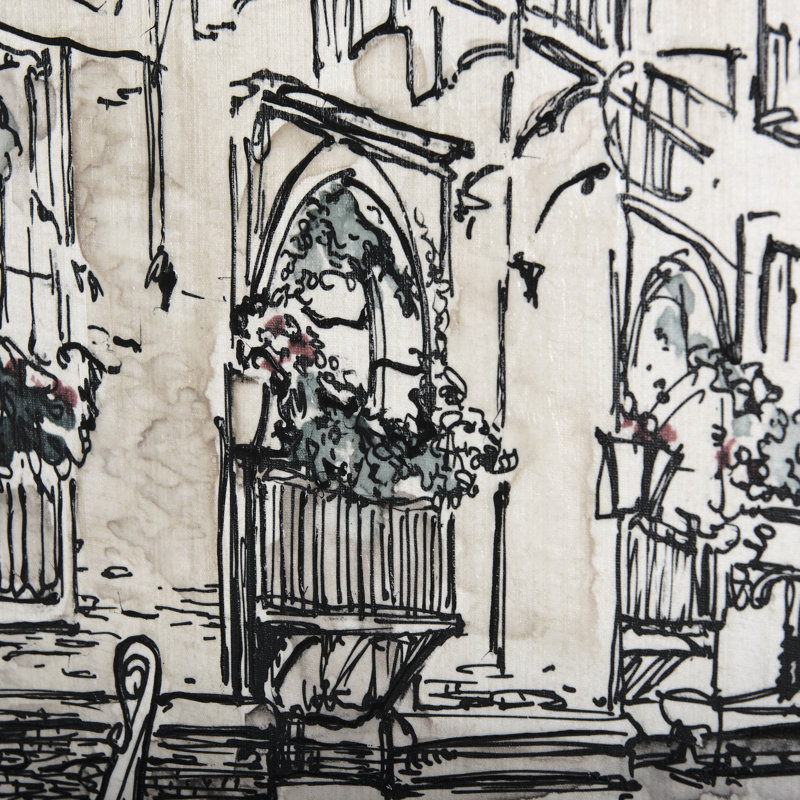 Toile texturée de voyage, H 45 po x l 30 po x P 1,5 po