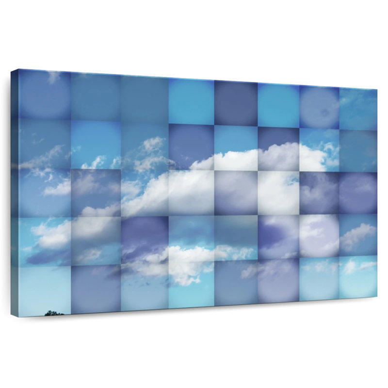 Alvord Geometric Clouds, 20" H x 30" W