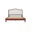 Grand lit plateforme avec tête de lit tapissier Kirkham-1723105244