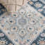 Tapis gris / bleu marine Hulse 220-1358580526