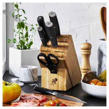 Wuyi 5 Piece Carbon Steel Assorted Knife Set B12834