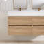 Meuble-lavabo mural double 48 po avec surface solide 48 po-433716126-433716125