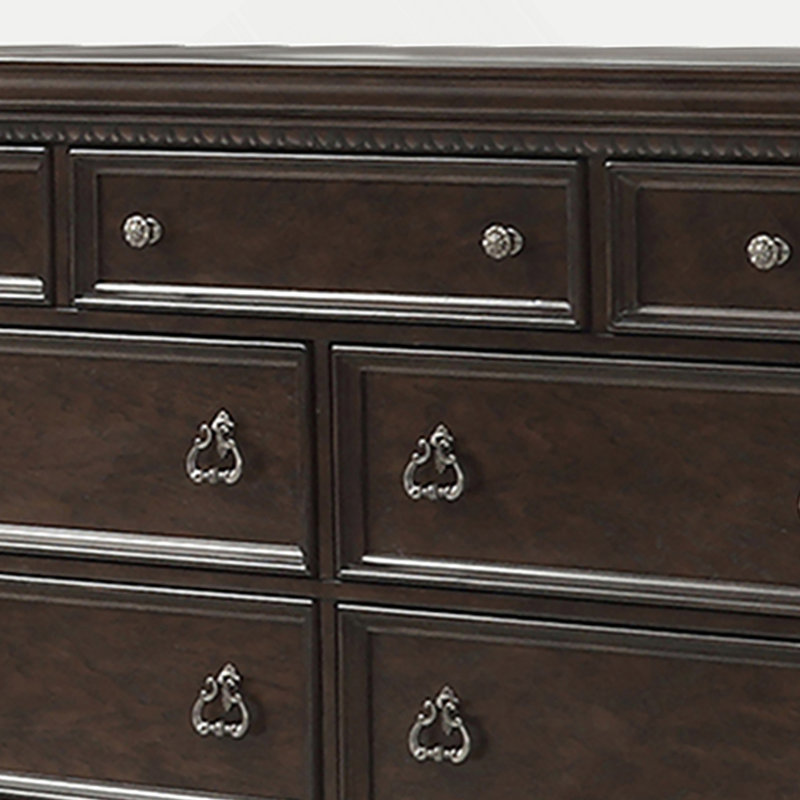 Commode 7 tiroirs en acajou