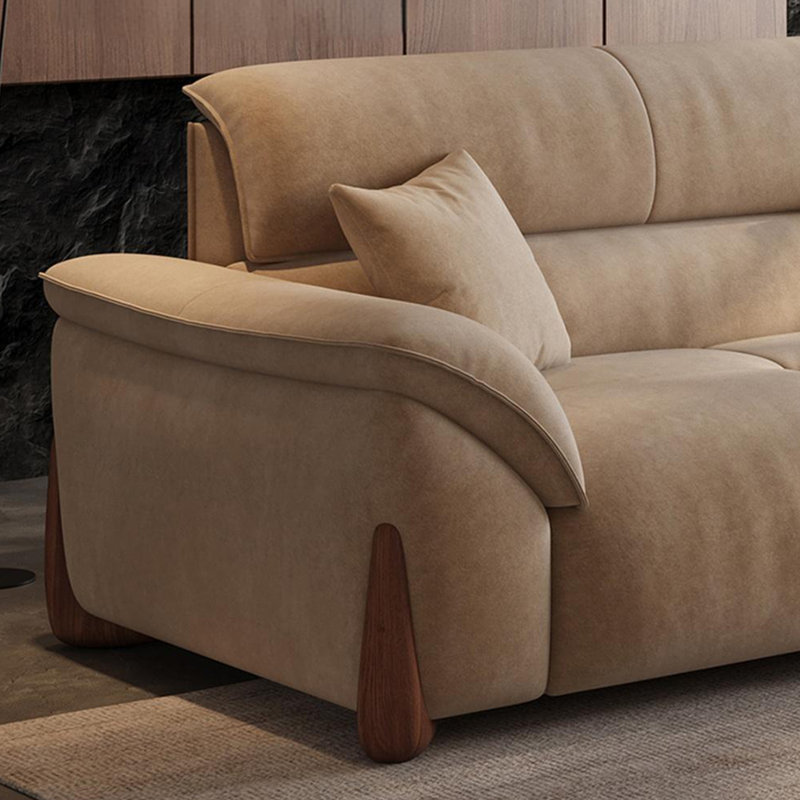 Petit canapé moderne et minimaliste en tissu, H 32,67 po x l 86,61 po x P 39,37 po, 3