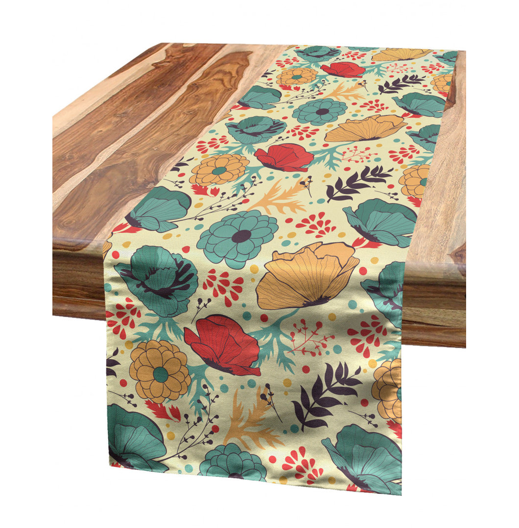 Colorful Table Runner East Urban Home