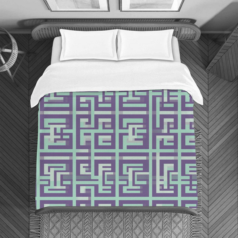 Machine Printed Duvet Cover, Twin Duvet Cover