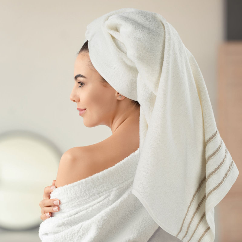 Abrin Lightweight Jacquard Hand Towel