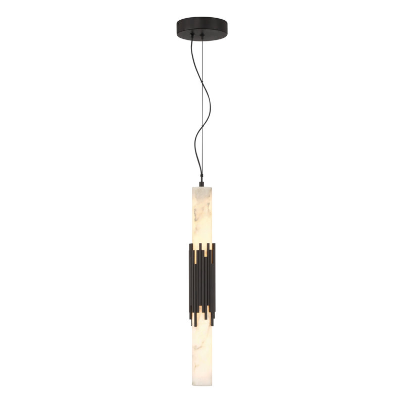 Venna, suspension, 23 po, bronze urbain, albâtre, Bronze urbain