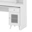 Bureau d'ordinateur avec bureau rotatif à 90 degrés, bureau de 43 po x 70 po avec tiroir de rangement et armoires, bureau de jeu avec tablettes, bureau d'écriture pour bureau, bureau de travail pour la maison-1102728791