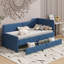 Lit de jour en velours en L Comfy-114355919