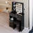 29.2" Small Size Left Drawer Desktop Vanity Table With Cushioned Stool,Large Sliding,Touch-Control-836464963