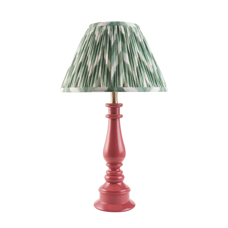 Myrtle Table Lamp, Costwold Green, 47.5cm H x 30cm W x 30cm D