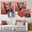 Matisse S Sprint Colorful Cheetah - léopard / guépard, art mural en métal-1296159508