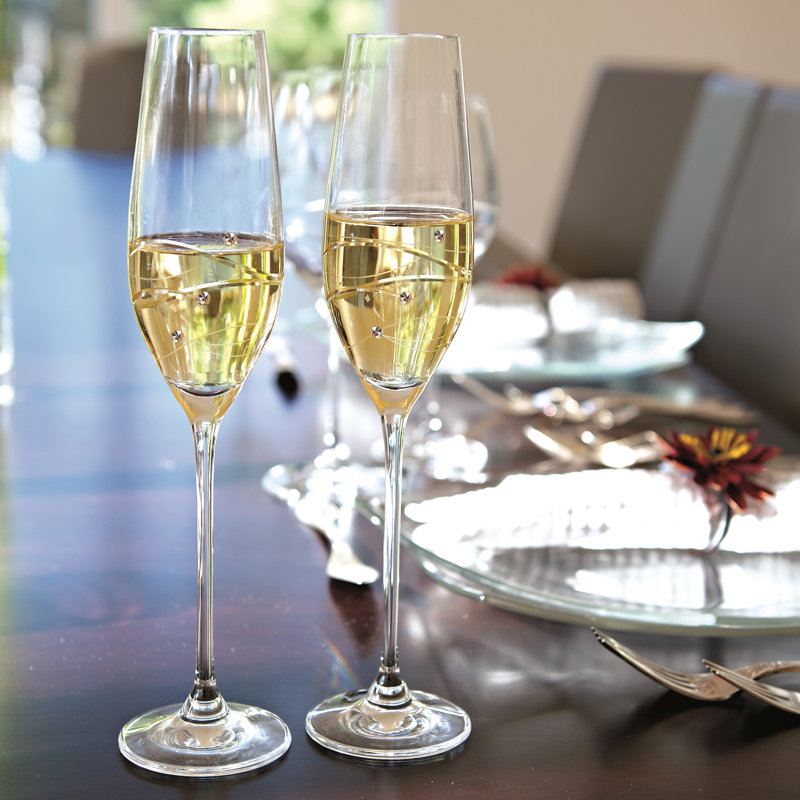 Flûte à cristal 7 oz. Hertzel
