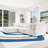 Modern Modular Sectional Sofa With Movable Ottoman