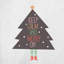 Coussin en polyester ChristmasCuteQuotes-04-892139896