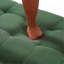 Banc rembourré avec rangement, repose-pieds, banc d'entrée, repose-pieds pour la chambre à coucher, vert rétro, 300 lb-1230744554-1230744558
