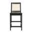 Tabouret de comptoir en bois massif 24 po Beckwith-982553199