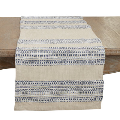 Refined Style Stripe Table Runner