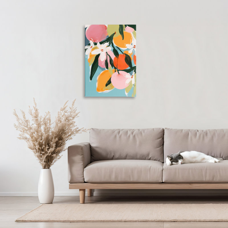 Fruity Summer Brights Canvas, design by 1x, 24" H x 16" W