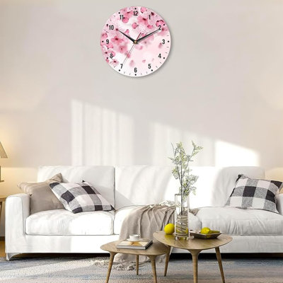 Horloges murales pour fleur de cerisier SPUNker