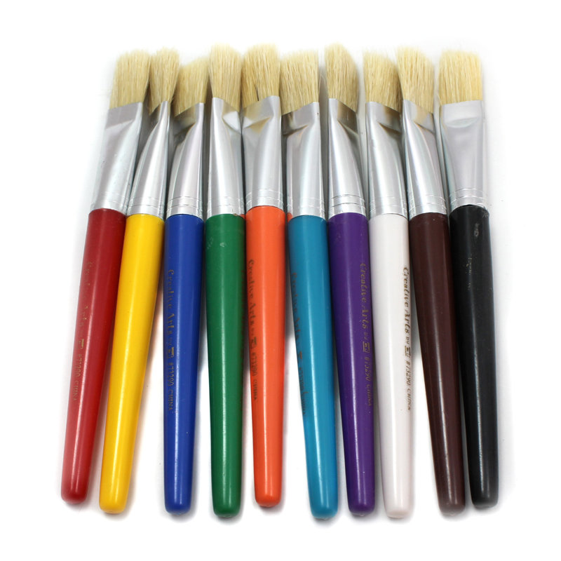 Stubby Flat Brushes