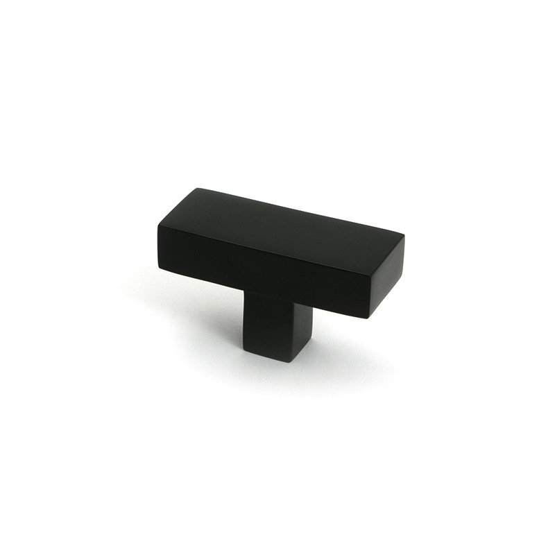 Albers Rectangular knob, Aged Bronze