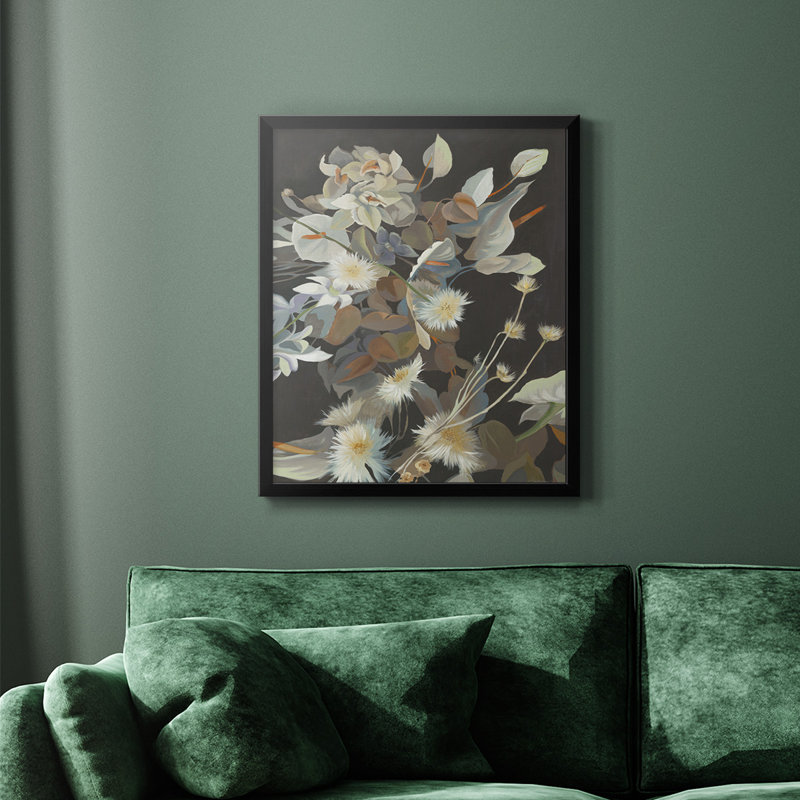 «Turn a New Leaf», toile encadrée de qualité supérieure - prête à être accrochée, Noir, H 20 po x l 16 po