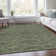 Premium Machine Washable Prisco Olive Rug