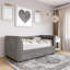 Lit de jour simple rembourré avec couchette-43008411