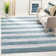 Yokum Hand Woven Cotton Striped Rug