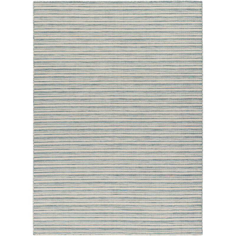 Venedocia Striped Indoor / Outdoor Rug, Square 7'7"