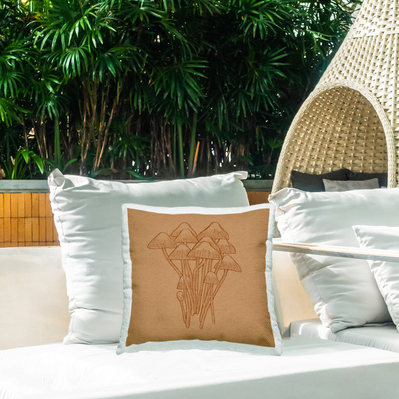 Coussin d'extérieur imprimé Forest Forest