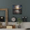 Art mural en métal Winston Porter «Cohasset Mirror» par Patrick Zephyr