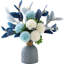 Fleur d'hortensia artificielle avec vases
