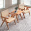 Beige idéal pour les patios extérieurs et les chaises d'appoint naturelles
