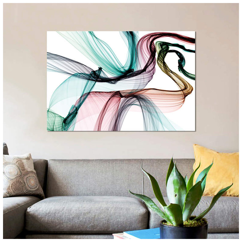 « invisible world vii », impression sur toile, H 8 po x l 12 po x P 0,75 po