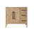 Laurel 35.2" Single Bathroom Vanity Base Only-91927732