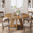 TribeSigns 47" Round Farmhouse Dining Table-45727709