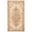 Tapis ivoire rétro Vincente 3 pi 9 po x 6 pi 8 po