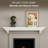 Floating Wood Fireplace Mantel Shelf Wall-Mounted Traditional Design-987375839-987375833