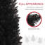 Arbre de Noël artificiel 8 pi avec 618 branches et un pied en plastique