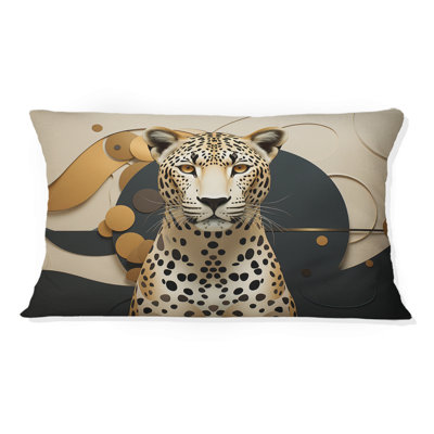 Coussin Leopard Elegance