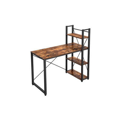 VASAGLE 47"×23.5" Computer Desk with Shelves