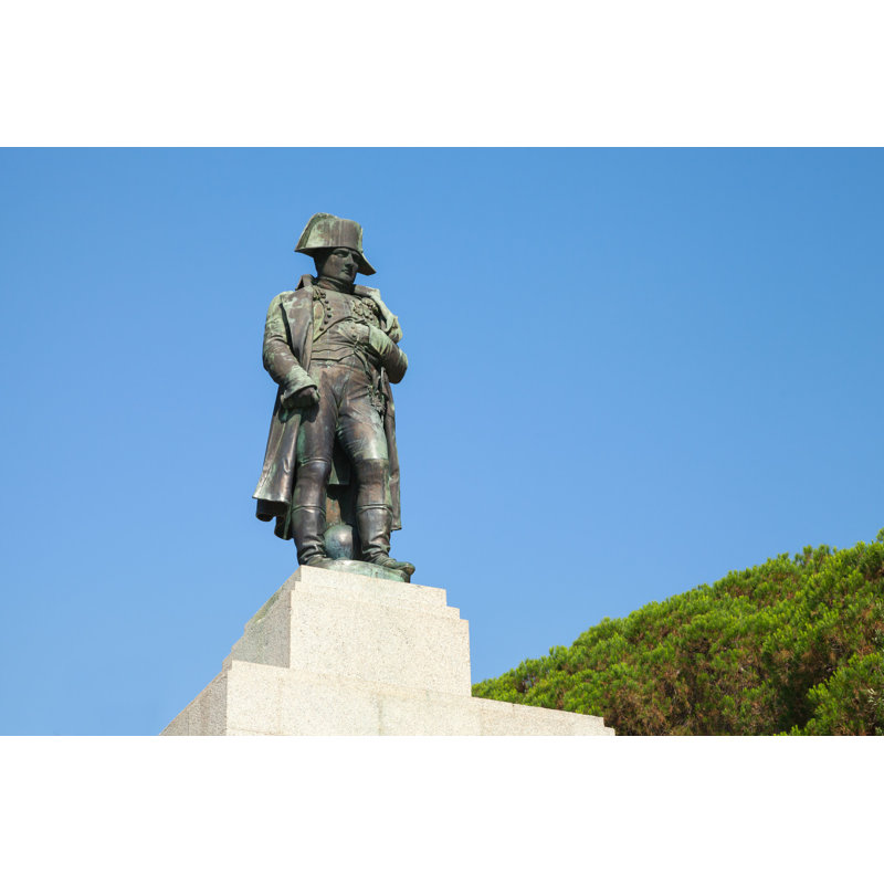 Statue de Napoléon Bonaparte par Eugenesergeev - photographie sur toile tendue, H 8 po x l 12 po