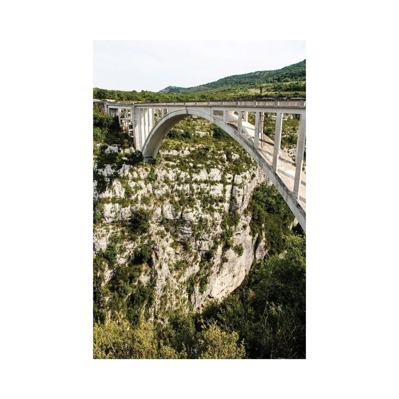 France Provence Gorges Du Verdon Pair II by Alexandre Venancio - Wrapped Canvas Print, 20.32 cm H x 30.48 cm W