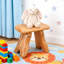 Solid Wood Accent Stool