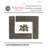 Dritz Home Textured Campaign Corners, Small, 3 Pack, Antique Brass
